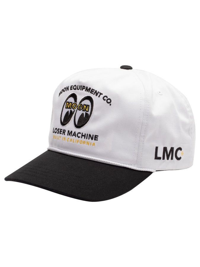 Loser Machine Gearhead Snapback Hat | WHITE/BLACK (WBK)