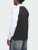 Adidas Skate Tyshawn Rugby Black/White  Long Sleeve Polo Spring 2026