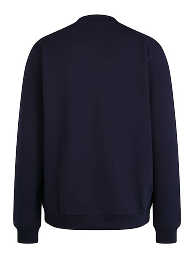 Rapha Cotton Crewneck Sweatshirt Fall 2026 | DARK NAVY/WHITE