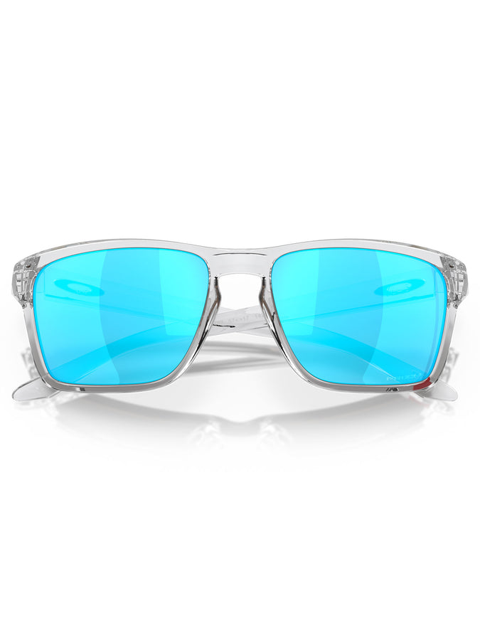 Oakley Sylas Xl Polished Clear/Sapphire Prizm Sunglasses | POLISHED CLEAR/PRIZM SAPPHIRE