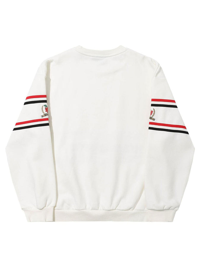 Hélas Sport Crewneck Sweatshirt Holiday 2025 | WHITE