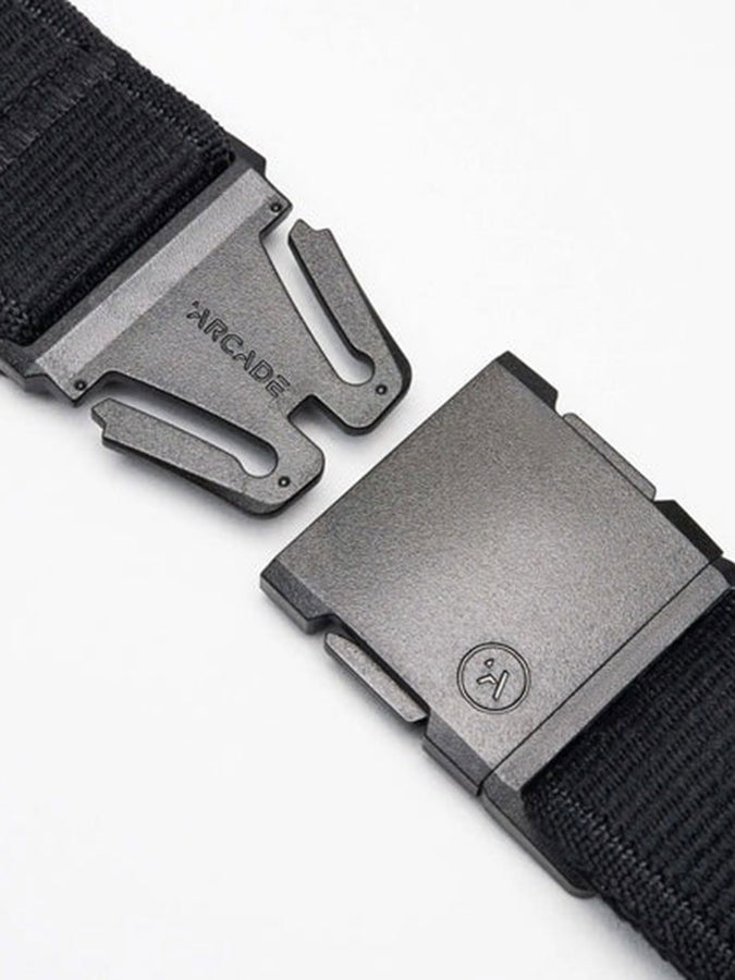 Arcade Atlas Slim Black Belt | BLACK (010)