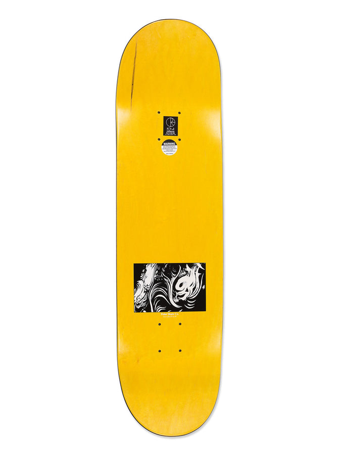 Polar Skate Co Grund Skulls 8.25’’ & 8.5’’ Skateboard Deck | BLACK
