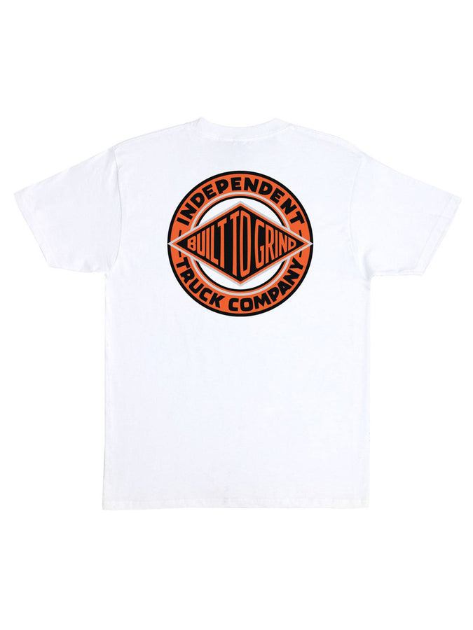 Independent Btg Summit T-Shirt Fall 2026 | WHITE/ORANGE