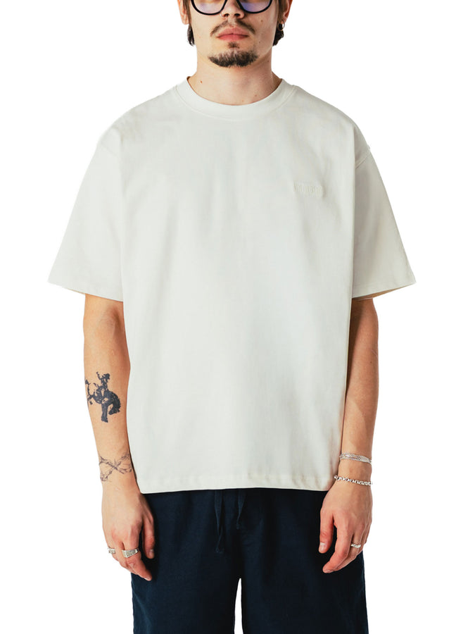 Woodbird Baine Base T-Shirt Spring 2026 | OFF WHITE