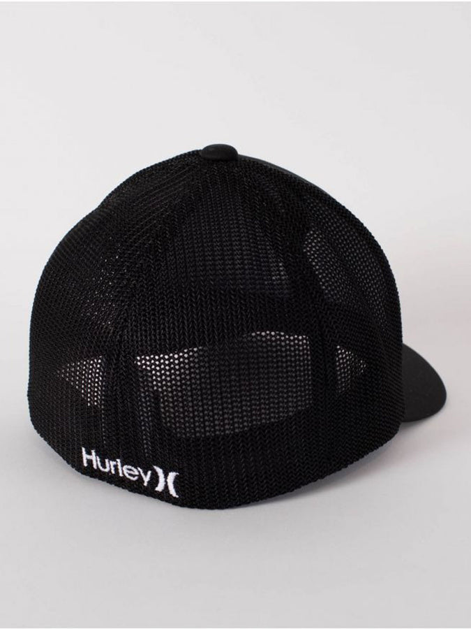 Hurley Laguna Icon Stretch Flexfit Hat | BLACK (010)