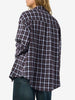 Noisy May Zoe Check Long Sleeve Buttondown Shirt Fall 2026