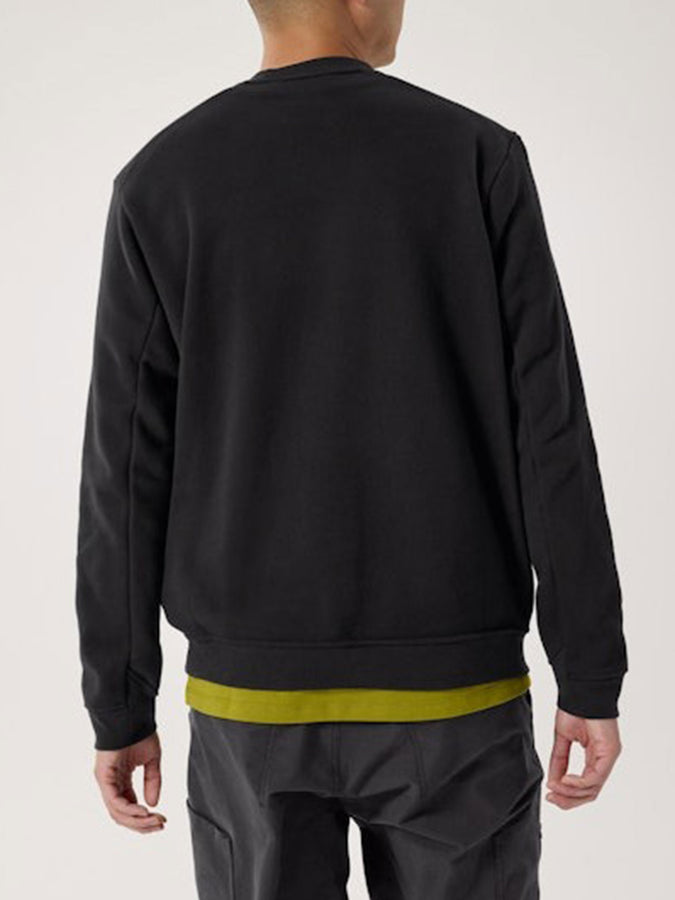 Arc'teryx Emblem Crewneck Sweatshirt Summer 2026 | BLACK