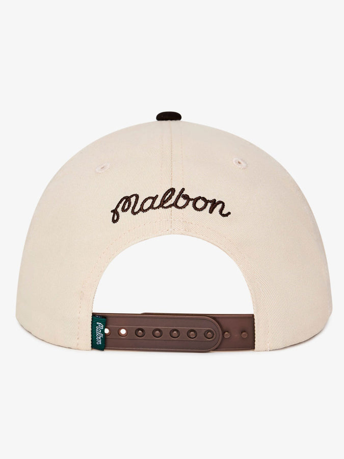Malbon Palmera Snapback Hat | CREAM