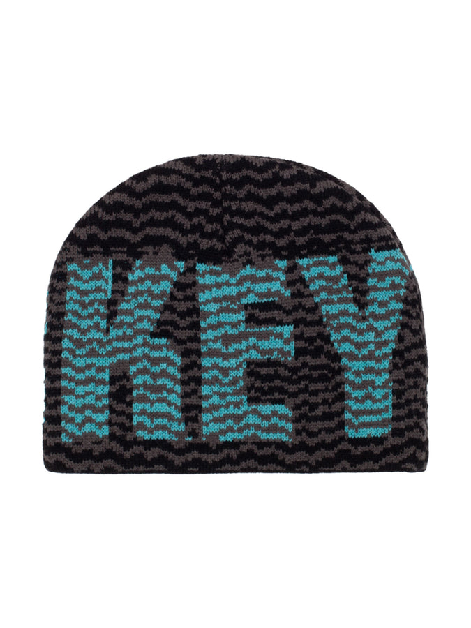 Hockey Zig Zag Skully Beanie | BLACK