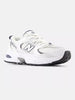 New Balance 530 White/Natural Indigo/Silver Metallic Shoes Fall 2026