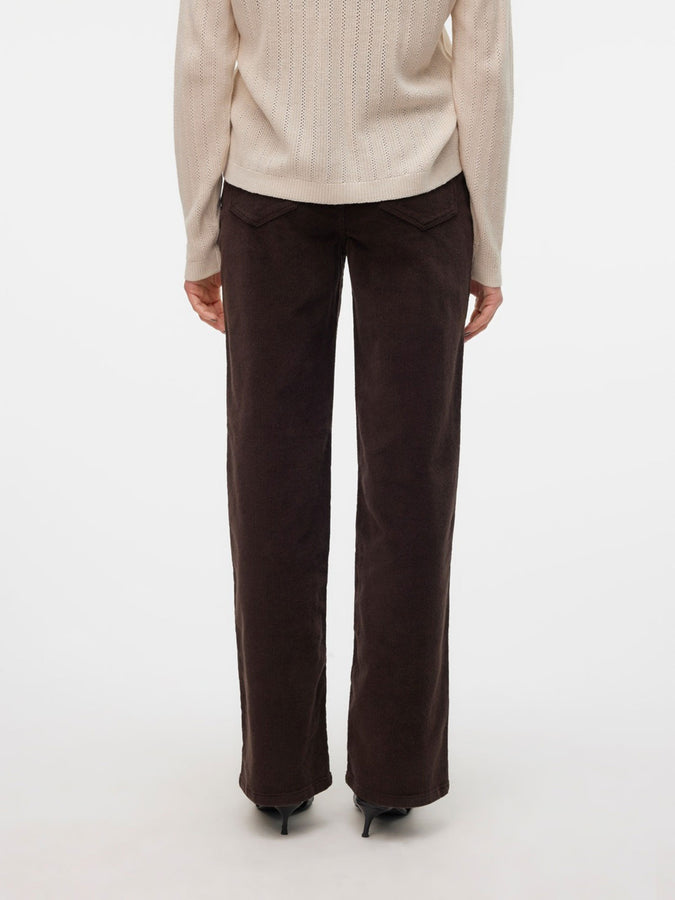 Vero Moda Tessa Hr Wide Cord Pants Holiday 2026 | CHOCOLATE TORTE