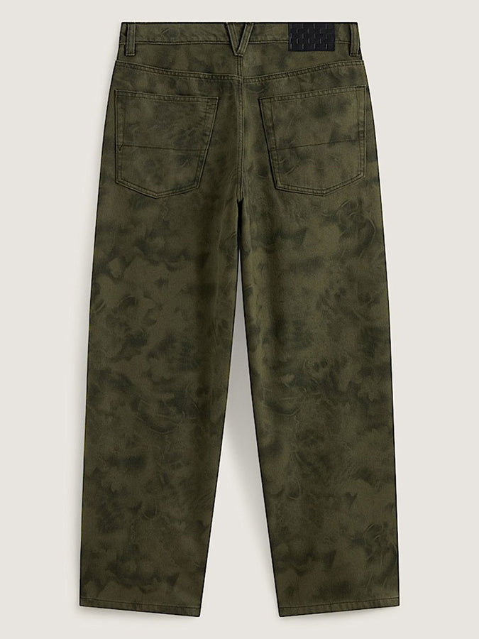 Vans Check-5 Baggy Printed Jeans Holiday 2026 | MOSY OLIVE/OBSIDIAN FERN (HBM)