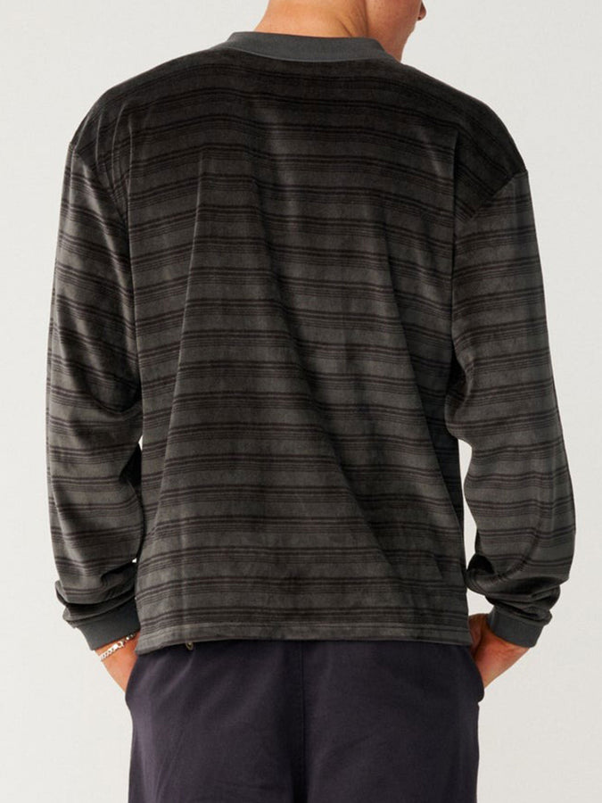 Rip Curl Disorder Long Sleeve Polo Fall 2026 | WASHED BLACK (8264)