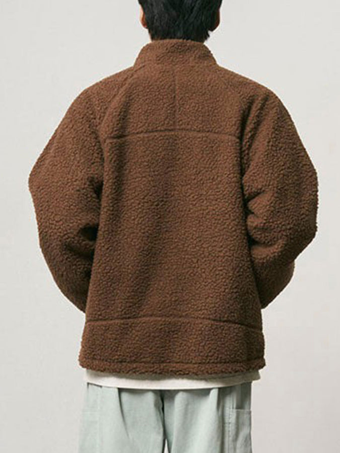 Gramicci Reversible Sherpa Jacket Fall 2026 | DARK BROWN/BLACK