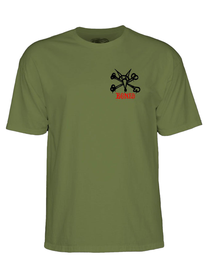 Powell Peralta Rat Bones T-Shirt Spring 2026 | MILITARY GREEN