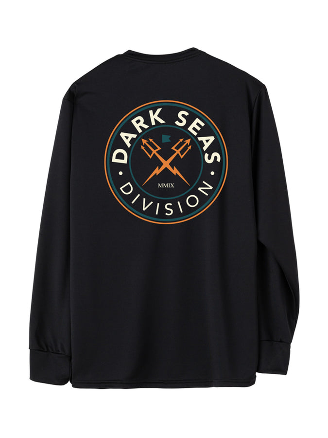 Dark Seas Navigator Uv Long Sleeve T-Shirt Spring 2026 | BLACK