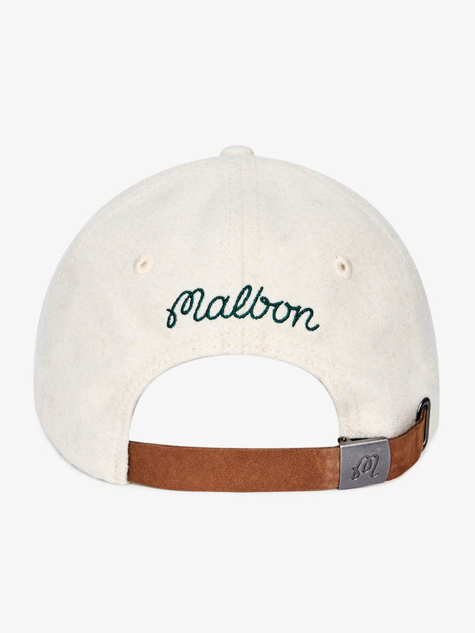 Malbon Mistleflow Dad Strapback Hat | IVORY