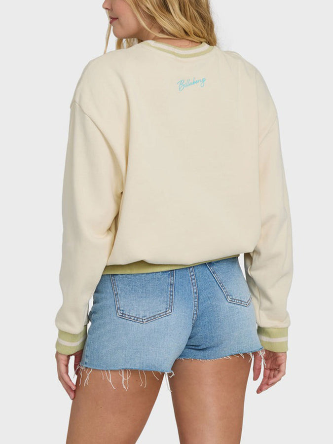 Billabong Summer Kendal Crewneck Sweatshirt Fall 2026 | WHITE CAP (WCP)