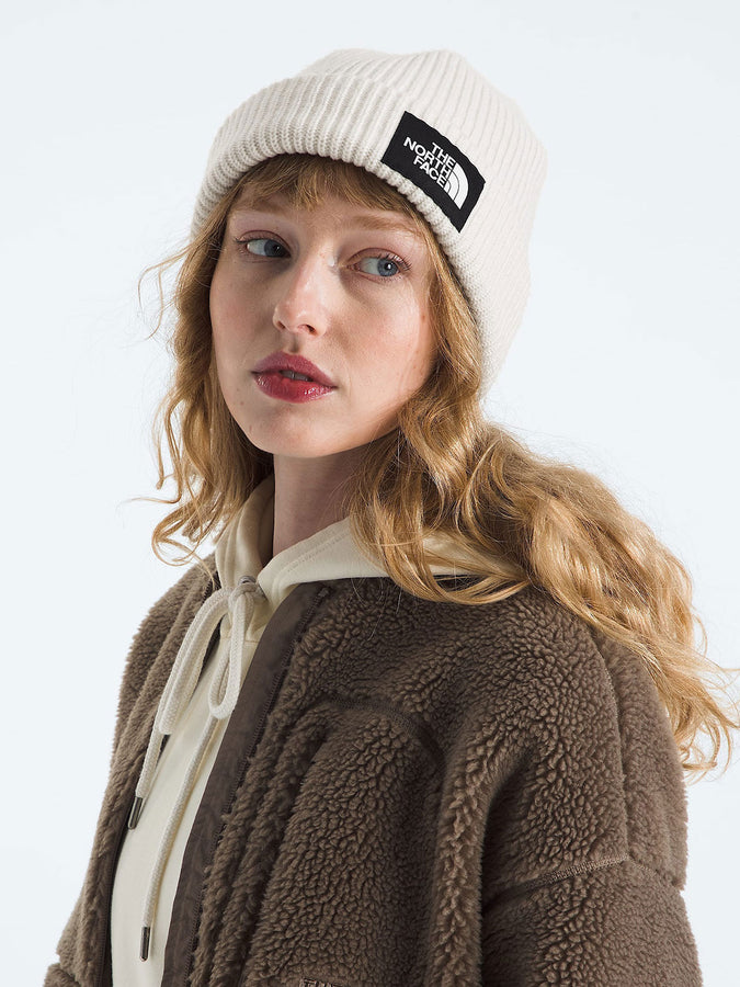 The North Face Salty Lined Beanie | WHITE DUNE (QLI)