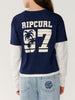 Rip Curl Retro Rama Navy Long Sleeve T-Shirt Fall 2026