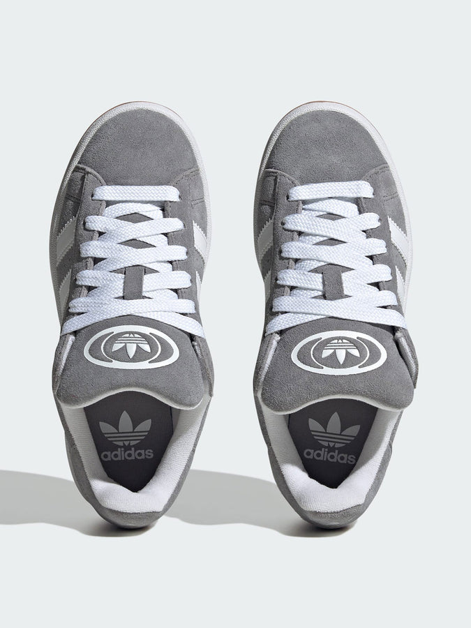 Adidas Campus 00s Grey Three/White/White Shoes Holiday 2025 | GREY THREE/WHITE/WHITE