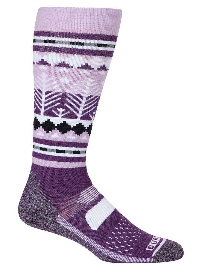 Burton Performance Midweight Snow Socks | SNOWY PINES (46O)