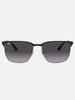 Ray-Ban Rb3569 Black On Silver/Grey Gradient Sunglasses