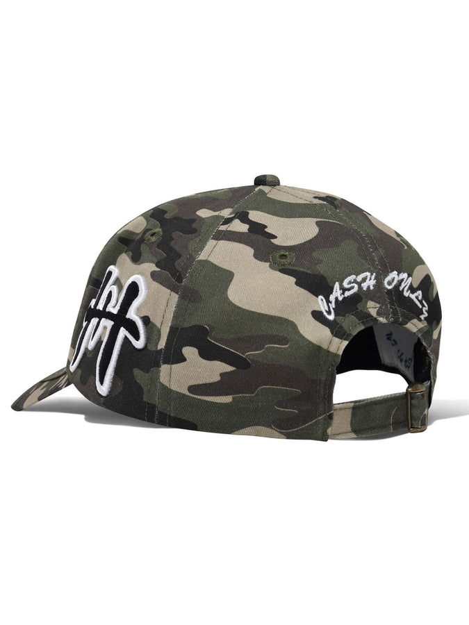 Cash Only Cash 6 Panel Hat | CAMO
