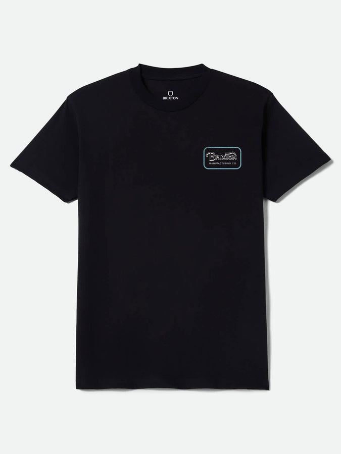 Brixton Grade Short Sleeve Buttondown Shirt Summer 2026 | WHITE/WASHED BLACK/MEDIUM BLUE