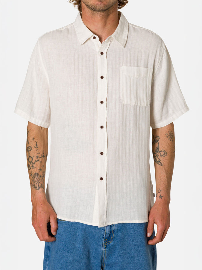 Katin Alan Solid Short Sleeve Buttondown Shirt Summer 2026 | BRUSH