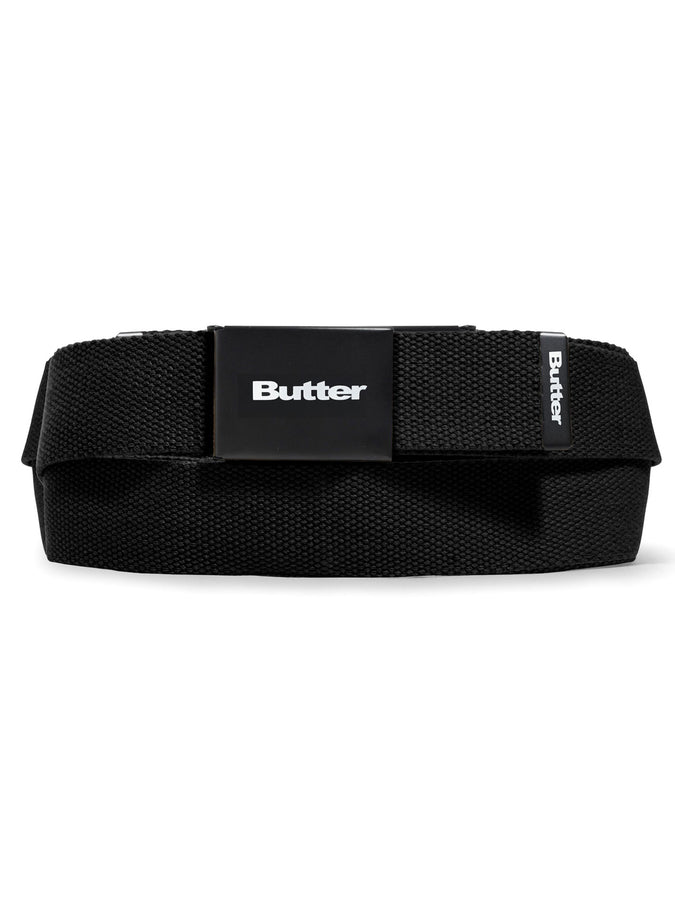 Butter Goods Logo Woven Belt | BLACK