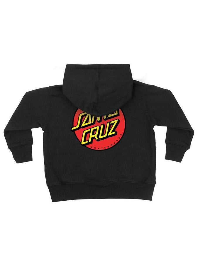 Santa Cruz Classic Dot Zip Hoodie Summer 2026 | BLACK