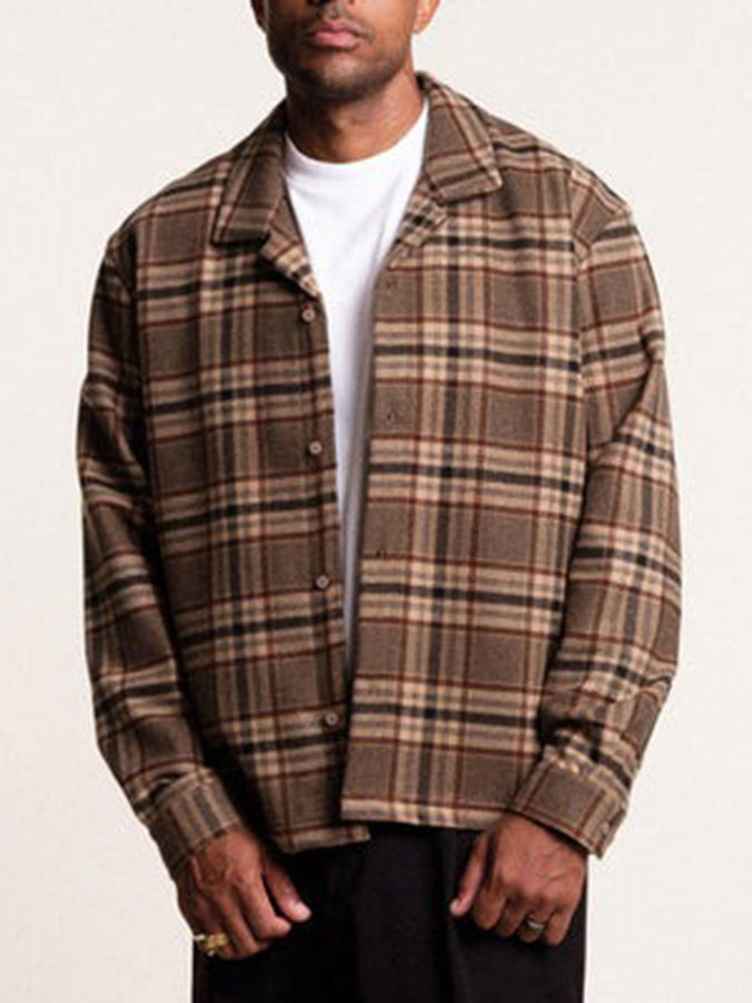 Students Lacadia Cabana Long Sleeve Buttondown Shirt Fall 2026 | BROWN