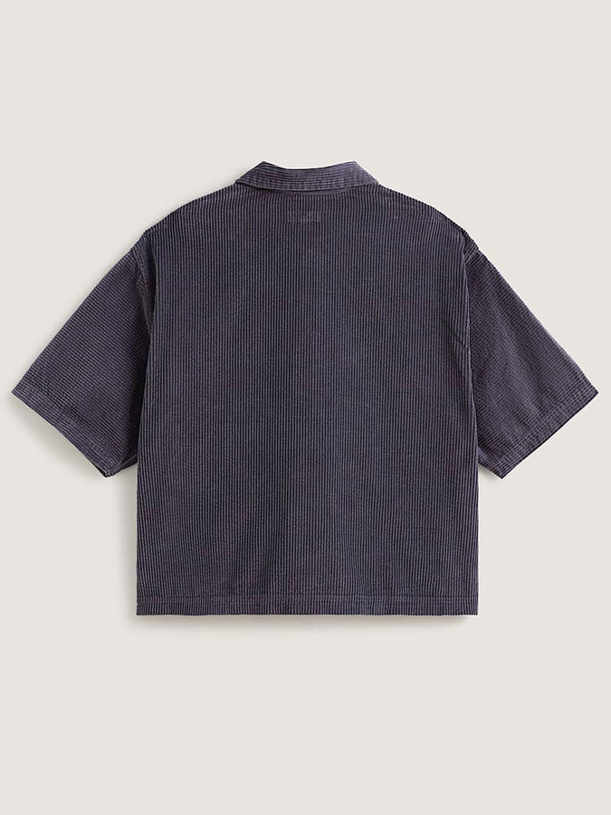 Vans Lx Cord Short Sleeve Buttondown Shirt Summer 2026 | STEEL SHADOW (FSM)