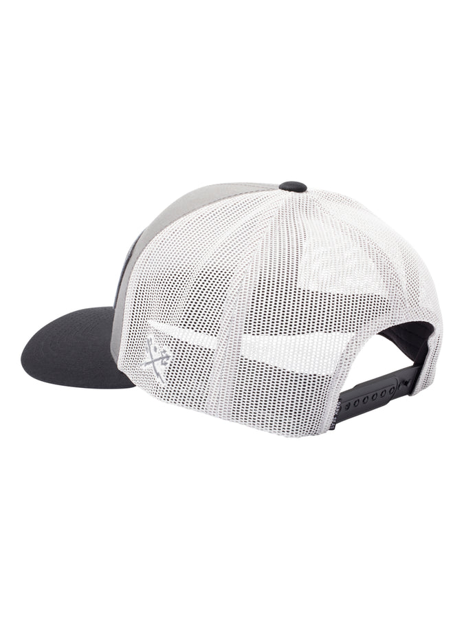 Dark Seas Winston Trucker Hat | GREY/BLACK