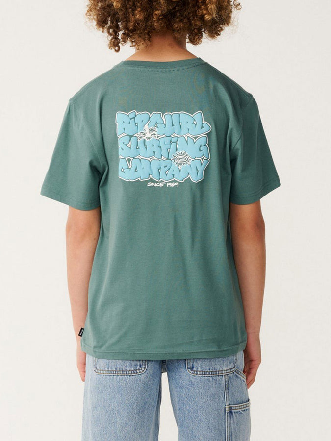 Rip Curl Surf Shack Muted Green T-Shirt Fall 2026 | MUTED GREEN (8088)