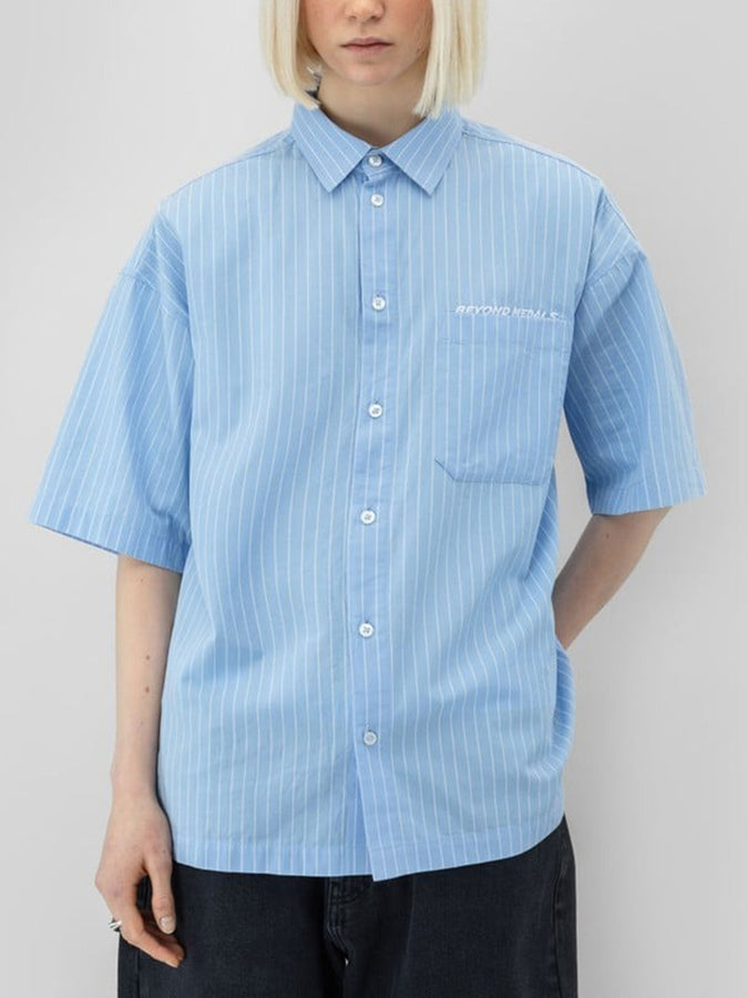 Beyond Medals Short Sleeve Buttondown Shirt Summer 2026 | LIGHT BLUE