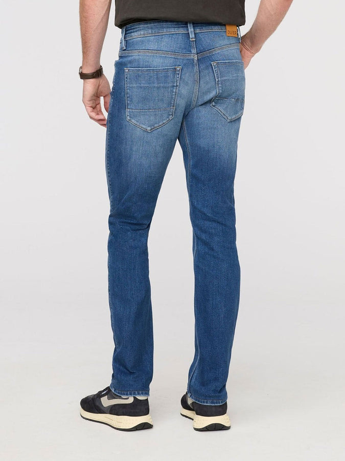 Duer Performance Plus Slim Straight Alpine Indigo Jeans | ALPINE INDIGO (API)