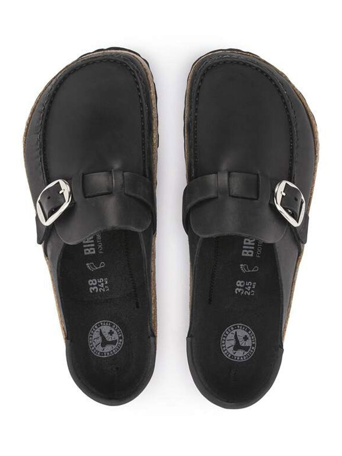 Birkenstock Buckley Oiled Leather N Black Shoes Fall 2026 | BLACK