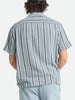 Brixton The Dexter Textured Stripe Short Sleeve Buttondown Shirt Summer 2026