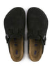 Birkenstock Boston Soft Footbed Suede R Black Shoes Fall 2026