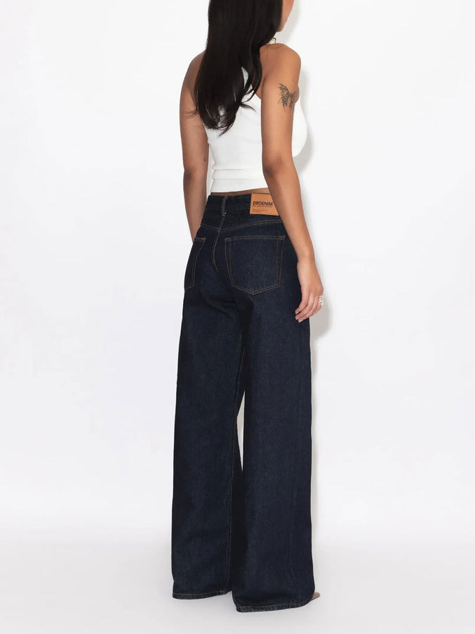 Dr. Denim Rhue Low Wide Stream Rinse Jeans Fall 2026 | STREAM RINSE (K62)
