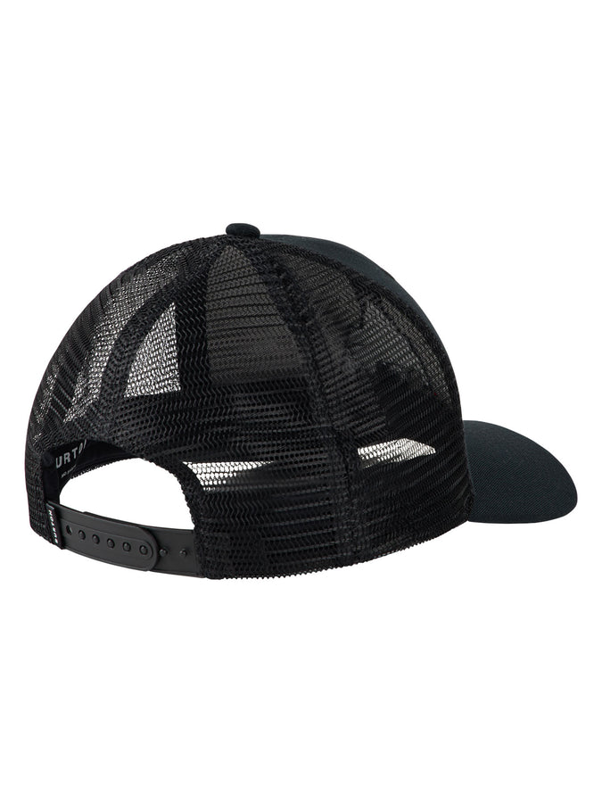 Burton Harwood Snapback Hat | TRUE BLACK (A04)