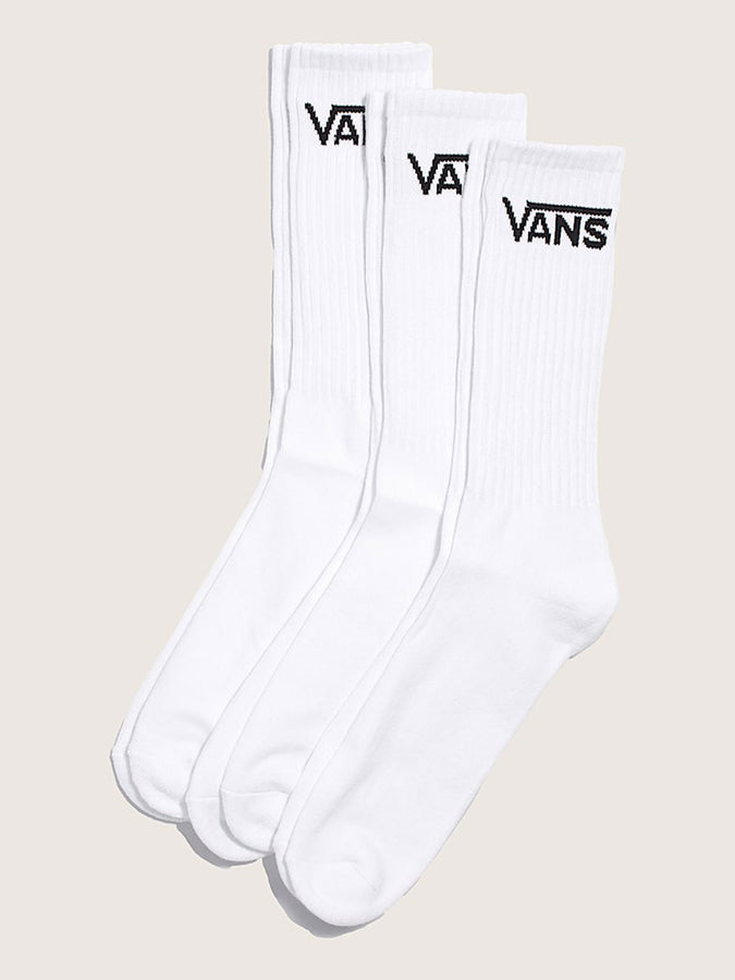 Vans Classic Socks 3 Pack | WHITE (WHT)