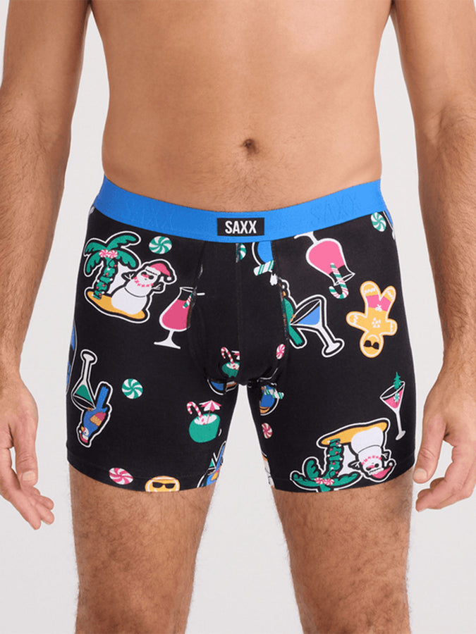 Saxx Vibe Xtra Island Holiday Black Boxer | ISLAND HOLIDAY BLACK (ISH)