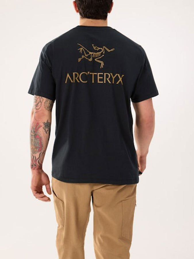 Arc'teryx Kragg SL Cotton Bird Word T-Shirt Spring 2026 | 24K BLACK