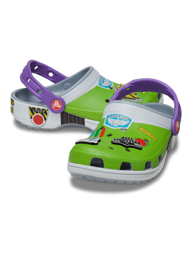 Crocs x Buzz Toy Story Grey Blue Classic Clog Shoes Summer 2026 | BLUE GREY (0ID)