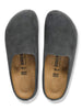 Birkenstock Amsterdam Wrapped Suede R Charcoal Shoes Fall 2026