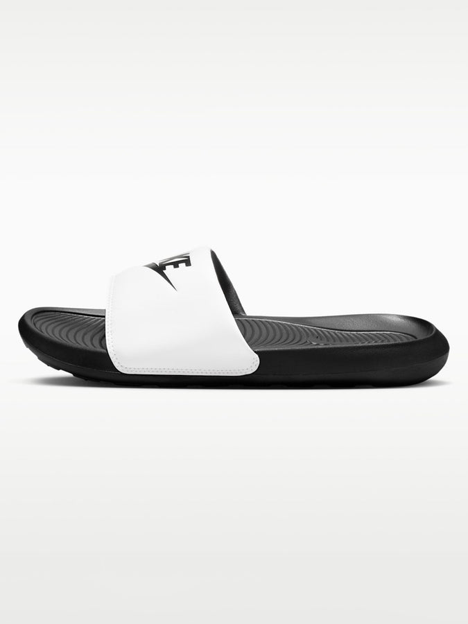Nike Victori One Black/Black/White Sandals Fall 2026 | BLACK/BLACK/WHITE (005)
